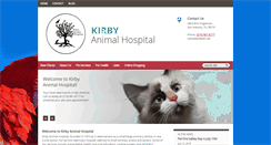 Desktop Screenshot of kirbyanimalhospital.com