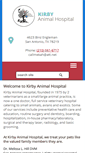 Mobile Screenshot of kirbyanimalhospital.com